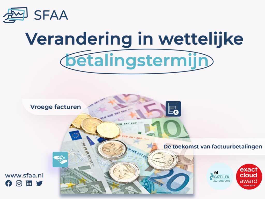 Verandering wettelijke betalingstermijn