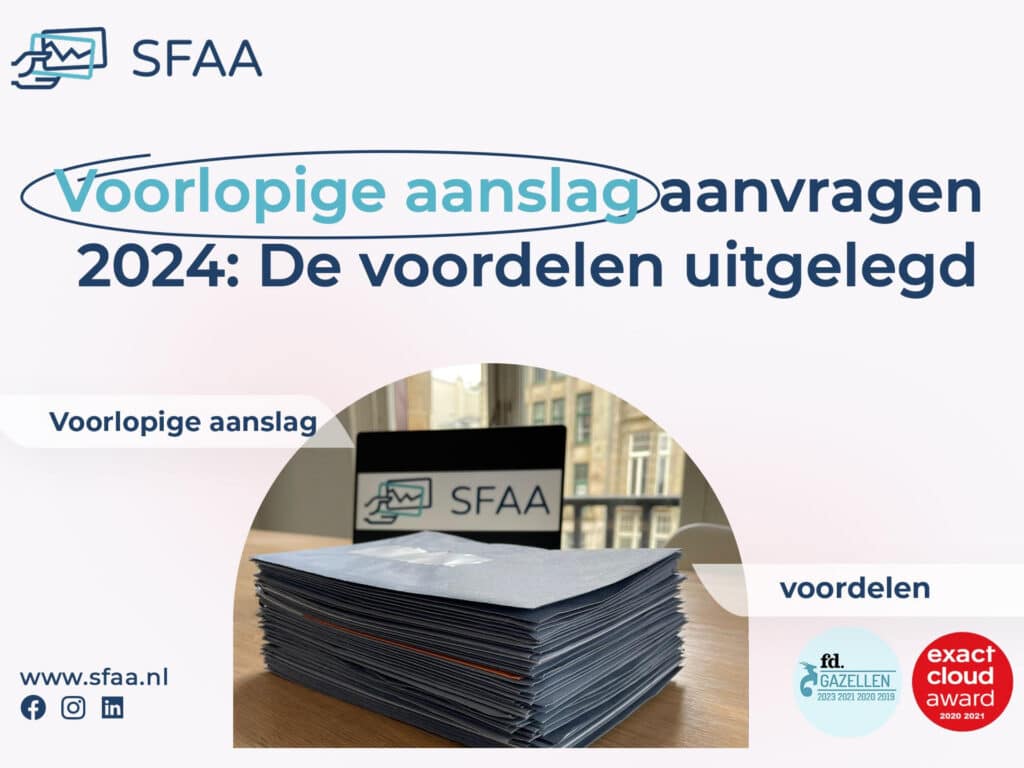 Voorlopige aanslag blog