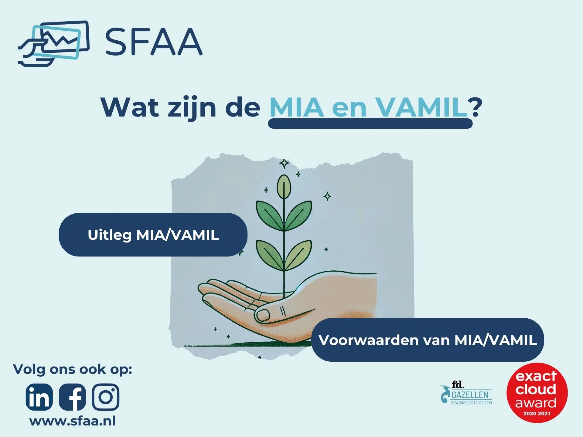 MIA en VAMIL uitgelegd